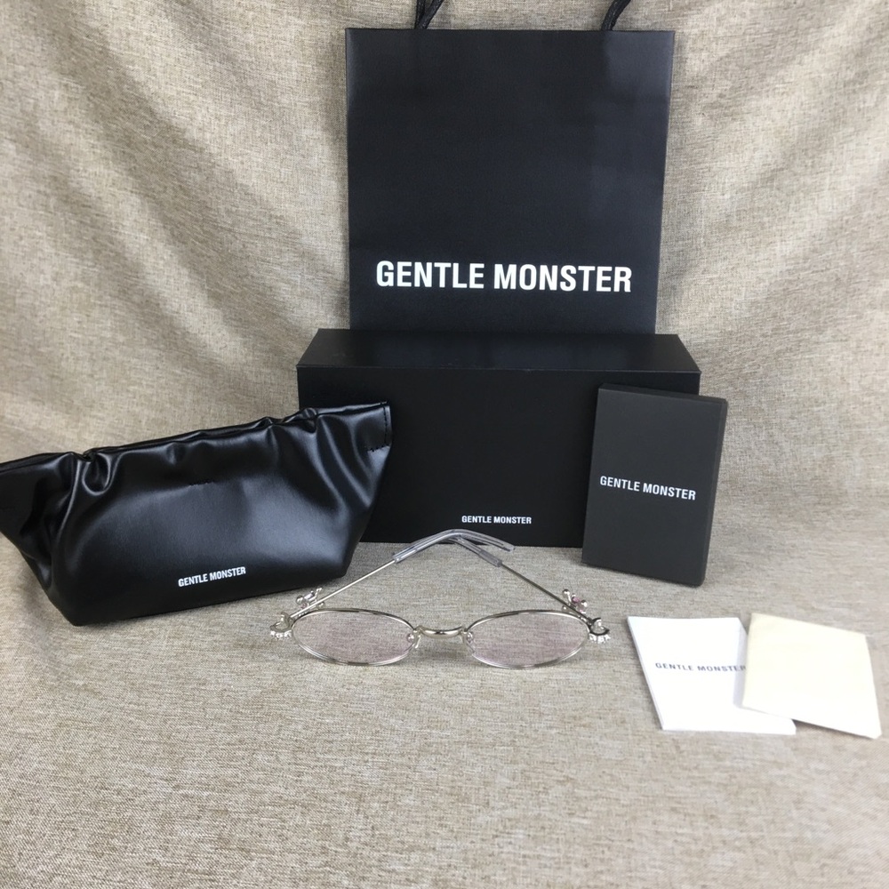Gentle Monster Silver Frame Glasses